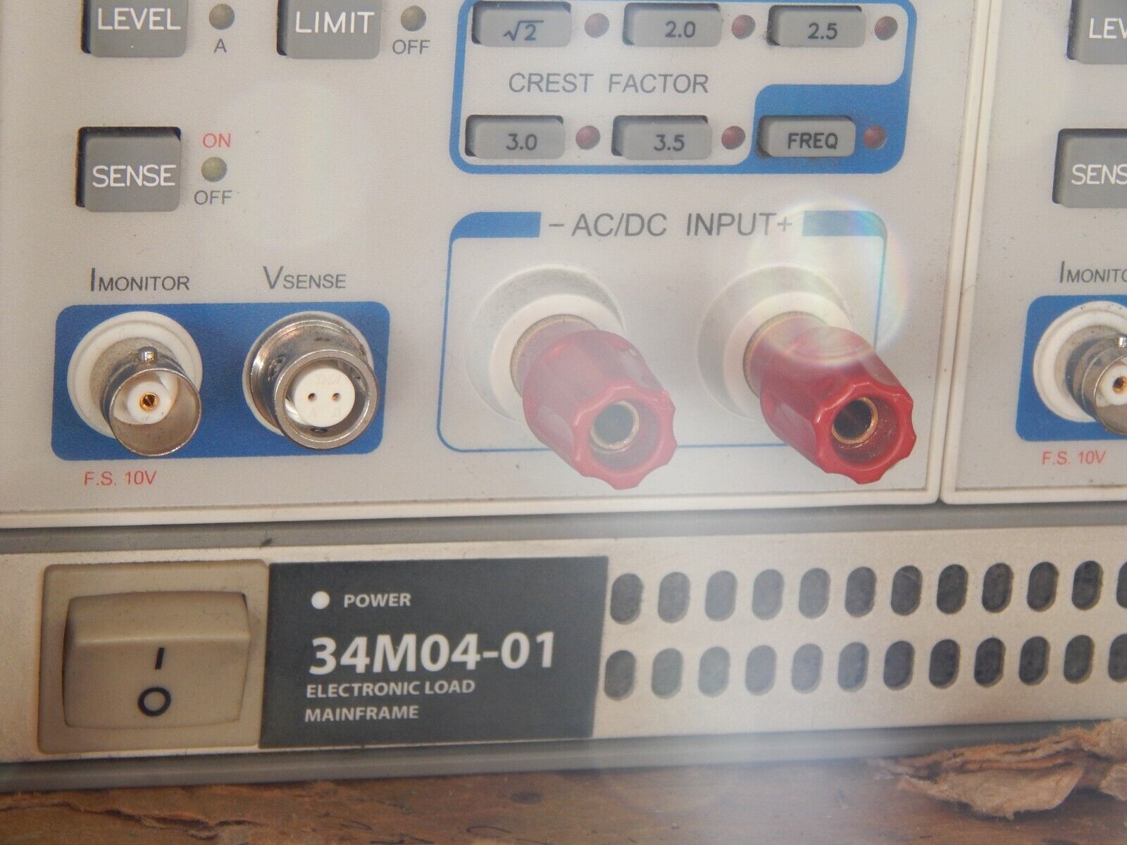 APS AC/DC Load 300V/4A-300VA 4 modules GPIB 34M04-01 Mainframe, NIST Cal'd APS AC/DC Load 300V/4A-300VA 4 modules GPIB 34M04-01 Mainframe, NIST Cal'd